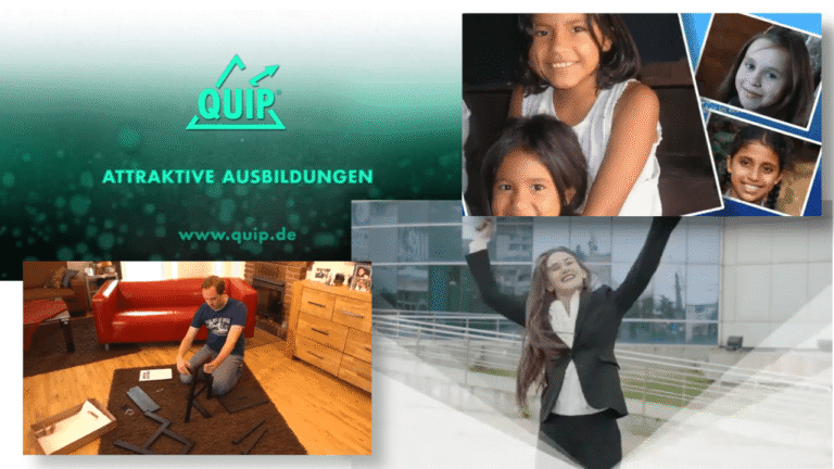 Image- und Recruitingvideo mit Mischung aus Interviews, Szenen und grafischen Elementen.