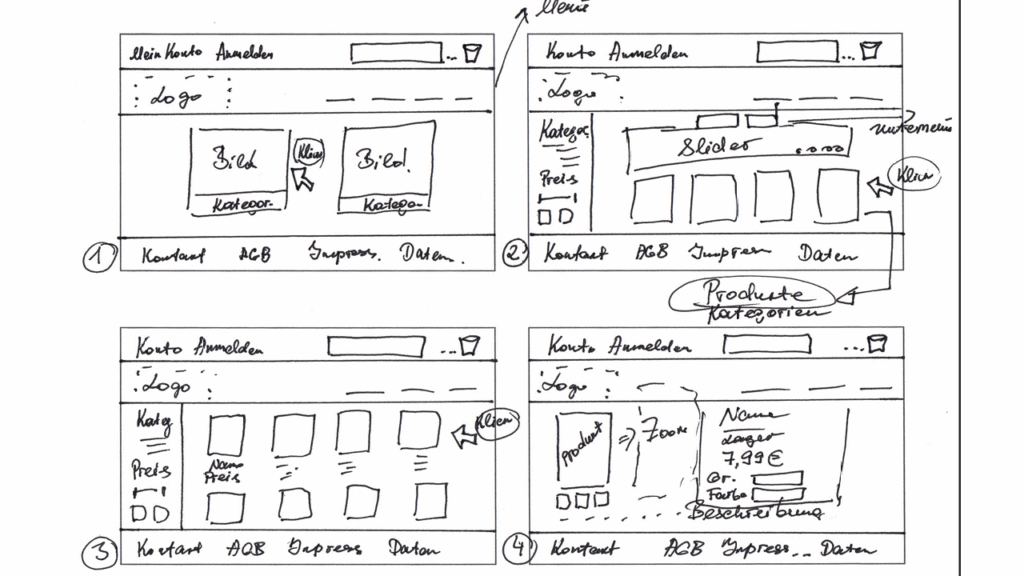 Strukturierte Seiten- und Inhaltskonzepte als Grundlage für Webdesign und UX